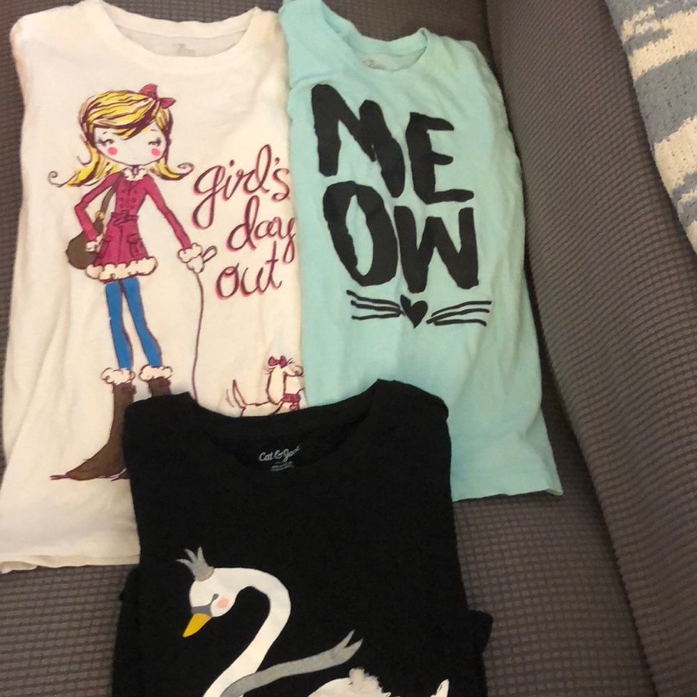 Girls Long Sleeved tees